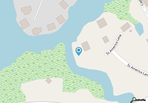 Lovely Canalfront  Condo in  the Heart of Hatteras Village  map location