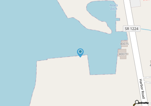 Cozy Fishing Cottage w/ water access, minutes from Hatteras National Seashore map location