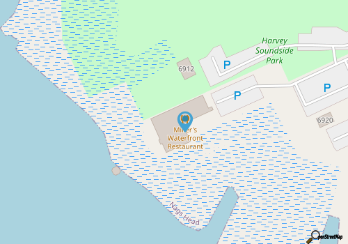 Miller's Waterfront Restaurant map location